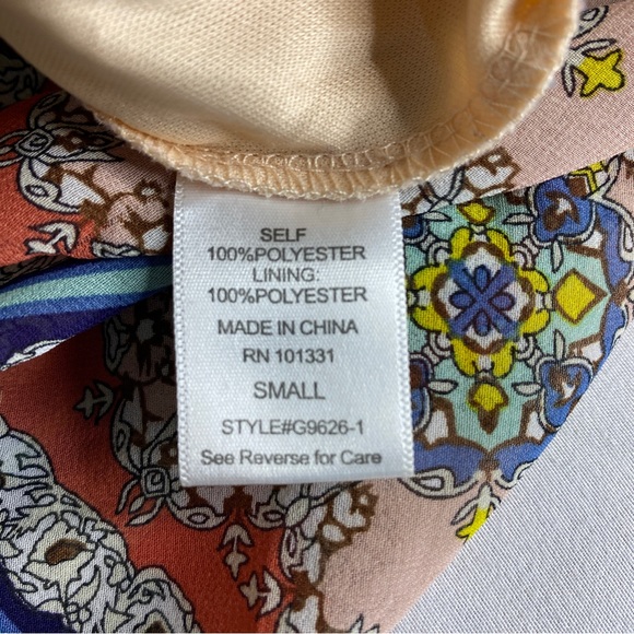 Charlotte Russe long boho maxi dress, spaghetti straps , size Small - Picture 7 of 9